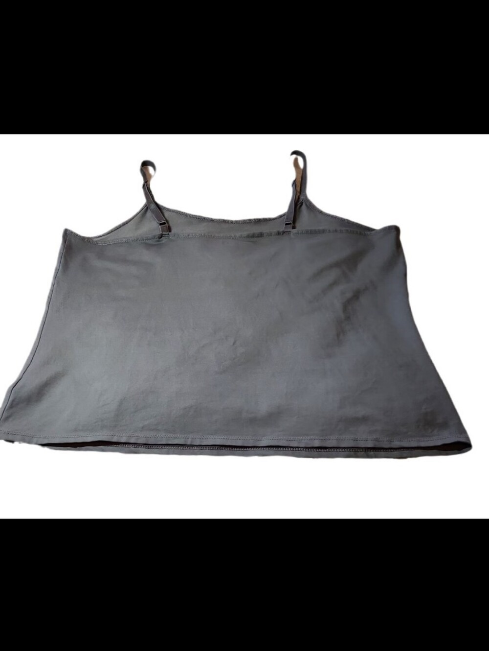 Coldwater Creek Everyday Essential Grey Camisole XL NWOT